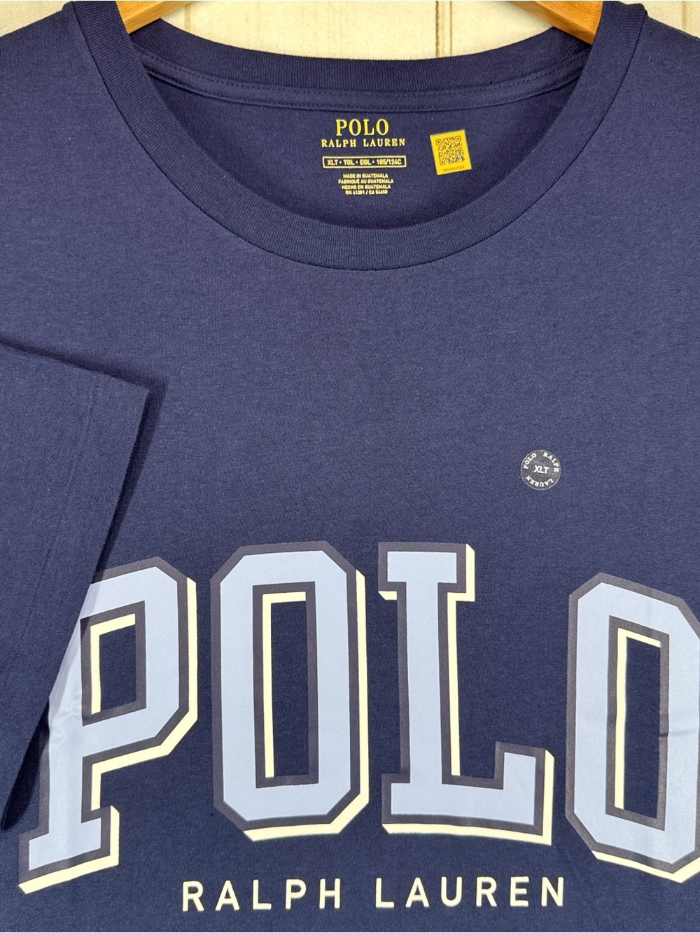 Polo Ralph Lauren Shirt Mens XLT Blue POLO Logo Graphic Tee Big Tall NWOT - Picture 9 of 13